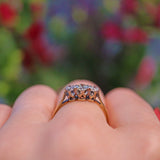 Ellibelle Jewellery VINTAGE DIAMOND TRILOGY RING
