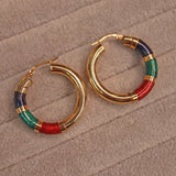 Ellibelle Jewellery Vintage Italian Gold Earrings & Bracelet Set