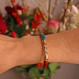 Ellibelle Jewellery Vintage Italian Gold Earrings & Bracelet Set