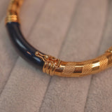 Ellibelle Jewellery Vintage Italian Gold Earrings & Bracelet Set