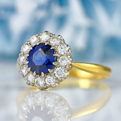 Gold Sapphire Rings