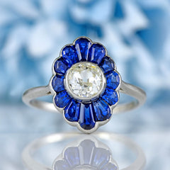Art Deco Sapphire Rings