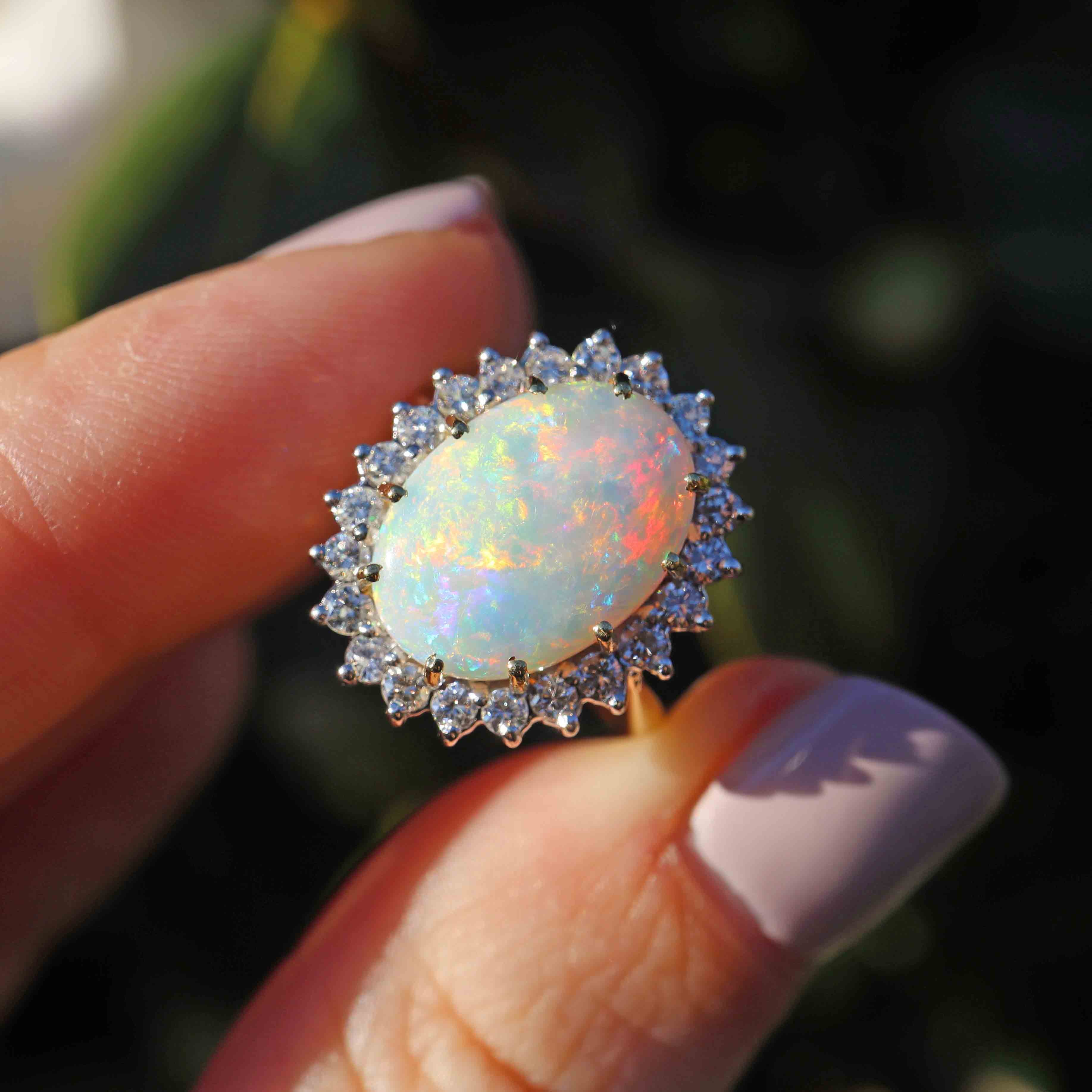 Vintage & Antique Opal Rings – Ellibelle Jewellery