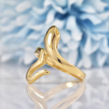 Ellibelle Jewellery 9ct Yellow Gold Snake Ring