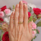 Ellibelle Jewellery Antique 18ct Gold Old-Mine-Cut Diamond Solitaire Ring