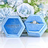 Ellibelle Jewellery Art Deco Diamond 18ct Gold Platinum Daisy Cluster Ring (0.45cts)
