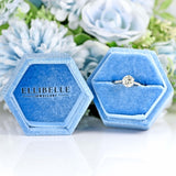 Ellibelle Jewellery Art Deco Diamond Platinum Solitaire Engagement Ring (1.43cts)