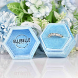 Ellibelle Jewellery Art Deco Style Diamond 18ct Gold Seven-Stone Bezel Ring (1.05cts)