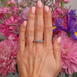 Ellibelle Jewellery Edwardian Platinum Old-European-Cut Diamond Five-Stone Ring (1.26cts)