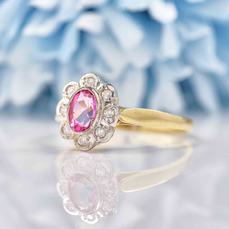 Buy Silver-Toned & Pink Rings for Women by Designs & You Online | Ajio.com