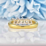 Ellibelle Jewellery Light Cape Yellow Diamond 18ct Gold Five-Stone Band Ring (1.00ct)
