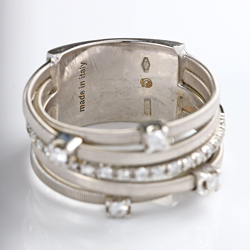 Ellibelle Jewellery Marco Bicego Goa 18ct White Gold Diamond Ring