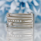 Ellibelle Jewellery Marco Bicego Goa 18ct White Gold Diamond Ring