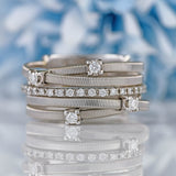 Ellibelle Jewellery Marco Bicego Goa 18ct White Gold Diamond Ring