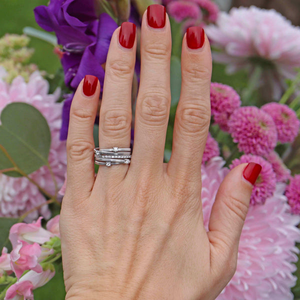 Ellibelle Jewellery Marco Bicego Goa 18ct White Gold Diamond Ring