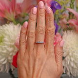 Ellibelle Jewellery Vintage 18ct Gold Diamond Five-Stone Ring By Cropp & Farr (0.60cts)