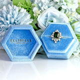 Ellibelle Jewellery Vintage 1985 Green Tourmaline & Diamond 18ct Gold Cocktail Ring