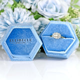 Ellibelle Jewellery Vintage 1988 Vari-Cut Diamond 18ct Gold Cluster Ring (0.58cts)