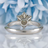 Ellibelle Jewellery Vintage 1995 Diamond 18ct White Gold Daisy Cluster Ring