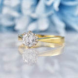 Ellibelle Jewellery Vintage 1996 Diamond 18ct Gold Solitaire Engagement Ring (0.54ct)