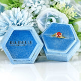 Ellibelle Jewellery Vintage 1999 Fire Opal & Diamond 18ct Gold Crossover Ring