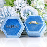 Ellibelle Jewellery Vintage Emerald-Cut Diamond 18ct Gold Three-Stone Engagement Ring (1.00ct)