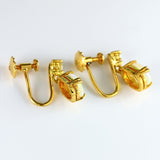 Ellibelle Jewellery Vintage Opal & Diamond 18ct Gold Drop Earrings