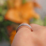 Ellibelle Jewellery Vintage Princess-Cut Diamond 18ct White Gold Half-Eternity Wedding Band Ring (1.00ct)