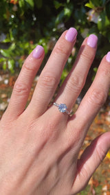 Art Deco Diamond Platinum Solitaire Engagement Ring (1.43cts)