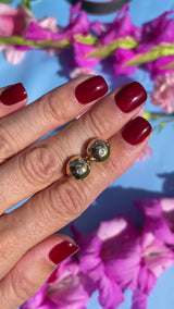 Vintage Tiffany & Co Diamond 18ct Gold 'Etoile' Stud Earrings