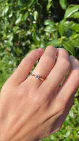 Vintage 1996 Diamond Solitaire Engagement Ring (0.35ct)