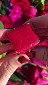 Antique Edwardian Diamond 18ct Gold Starburst Three-Stone Gypsy Ring