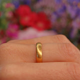 Ellibelle Jewellery Antique 22ct Gold Wedding Band - Date 1918 (6.2g)