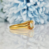 Ellibelle Jewellery ANTIQUE EDWARDIAN 18CT GOLD OPAL RING