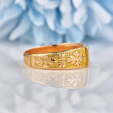 Ellibelle Jewellery Antique Victorian 18ct Gold Signet Ring