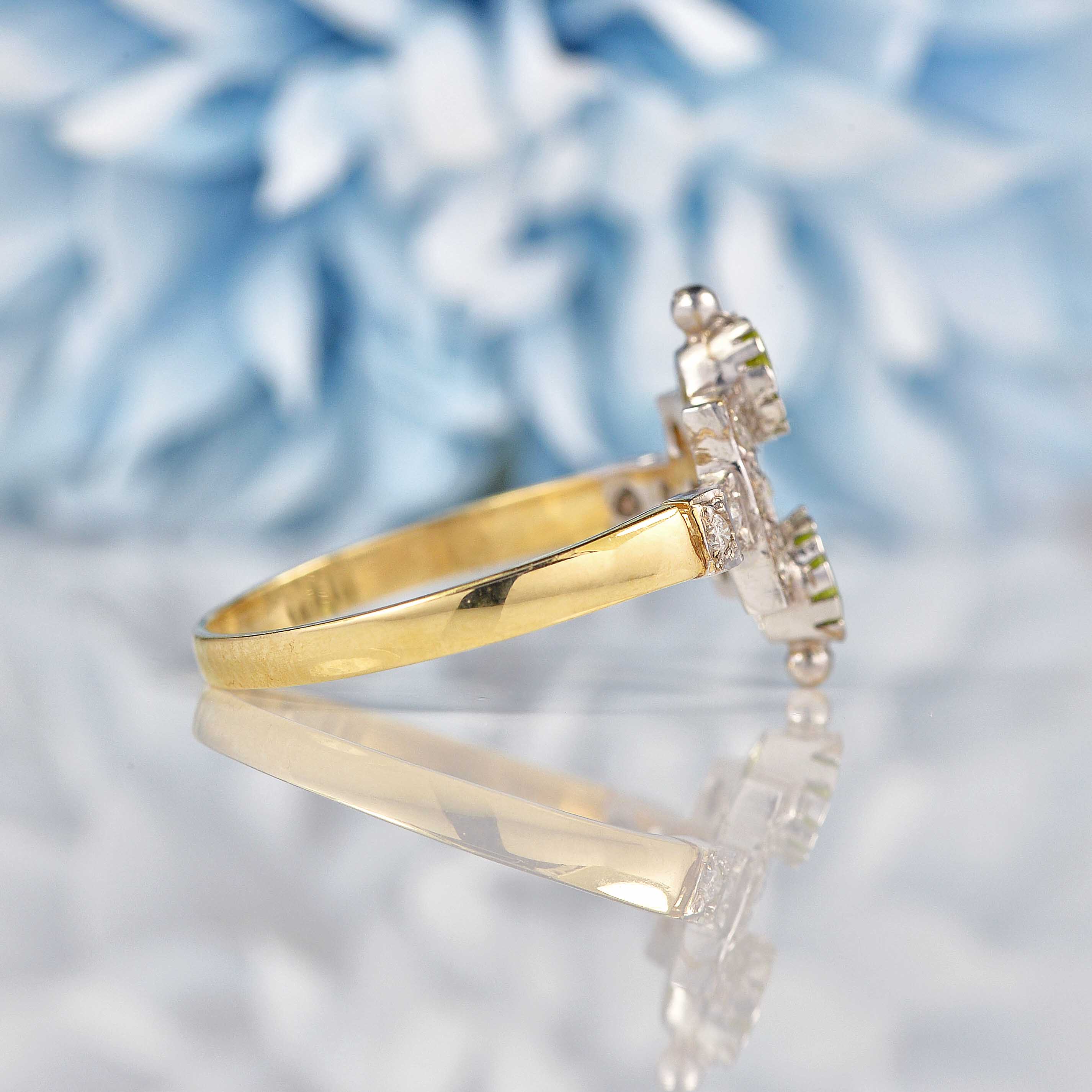 gold and diamond dress ring Fancy Intense Yellow Round Diamond Dress Ring