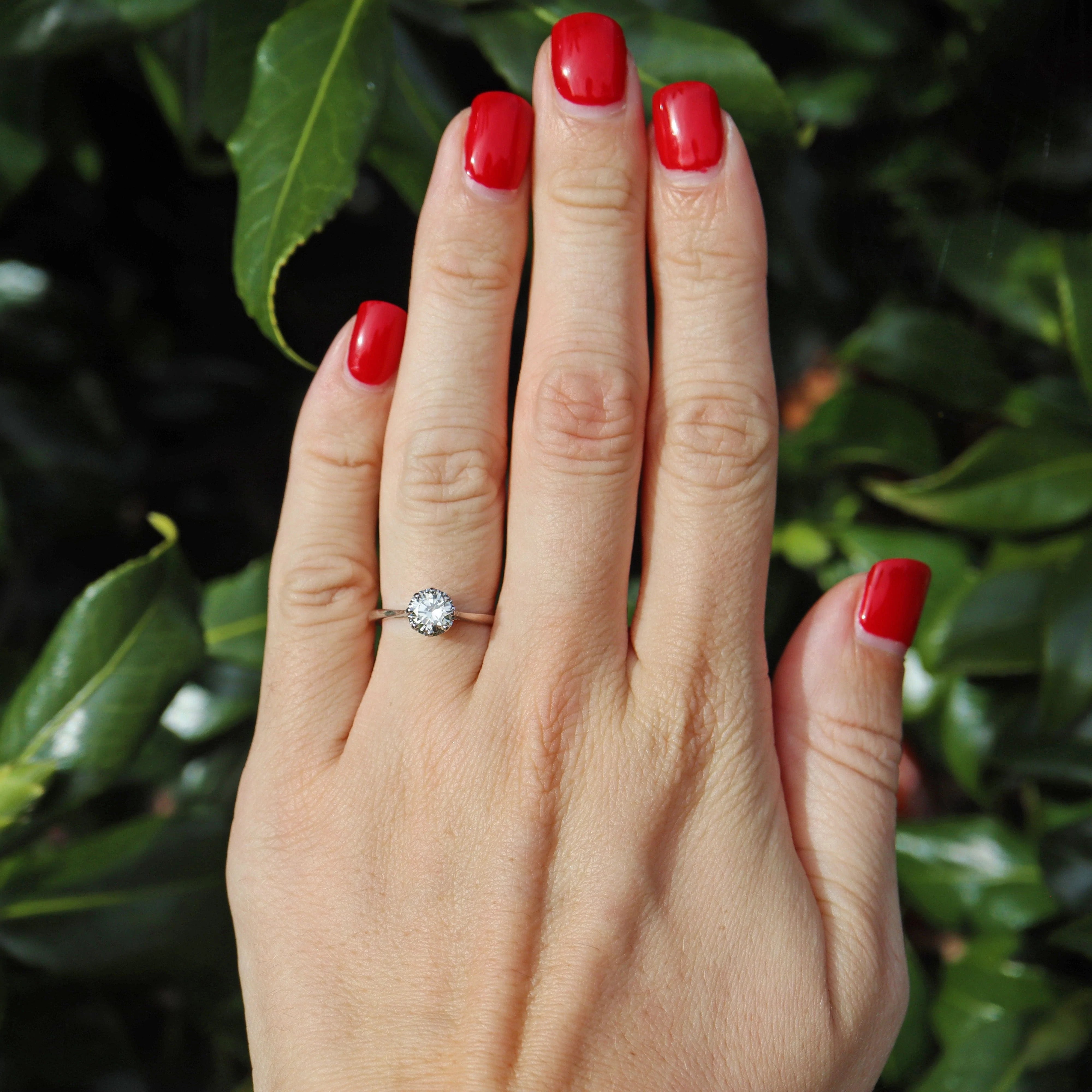 Solitaire sale finger ring