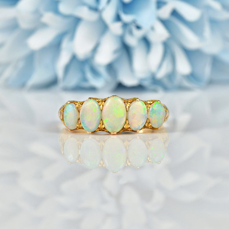 Edwardian opal ring