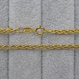 Ellibelle Jewellery Vintage 18ct Gold Rope Chain (18")