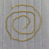 Ellibelle Jewellery Vintage 18ct Gold Rope Chain (18")