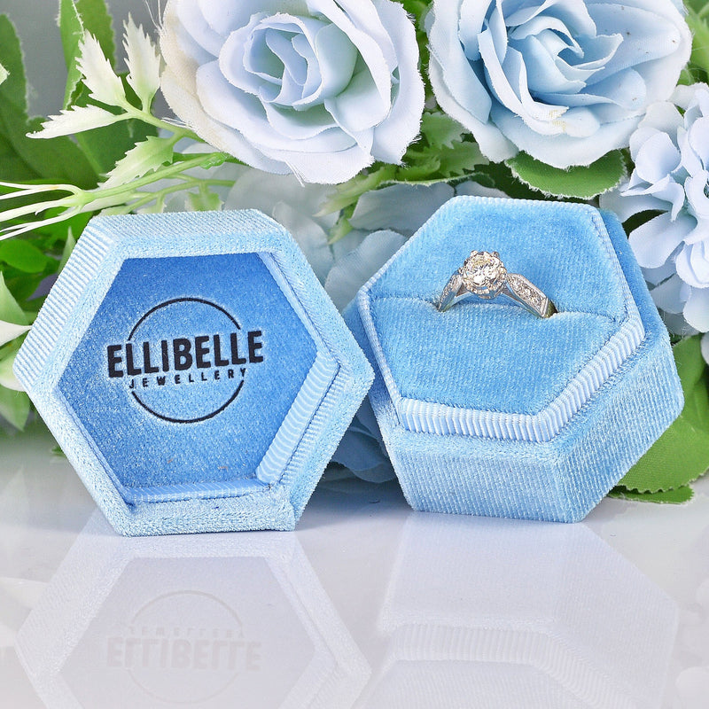 Ellibelle Jewellery Vintage 1975 Diamond 18ct Gold Engagement Ring (0.75ct)