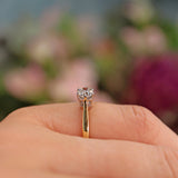 Ellibelle Jewellery Vintage 1986 Diamond Solitaire Engagement Ring (0.50ct)