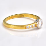 Ellibelle Jewellery Vintage 1993 Diamond 18ct Gold Solitaire Engagement Ring (0.36cts)