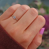 Ellibelle Jewellery Vintage 1993 Diamond 18ct Gold Solitaire Engagement Ring (0.36cts)