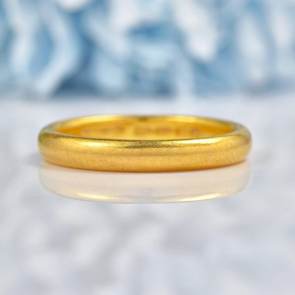 Ellibelle Jewellery Vintage 22ct Gold Wedding Band - London 1962 (4.4g)