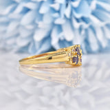 Ellibelle Jewellery Vintage 9ct Gold Multi Gem Set Ring