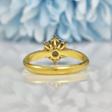 Ellibelle Jewellery VINTAGE DIAMOND DAISY CLUSTER RING